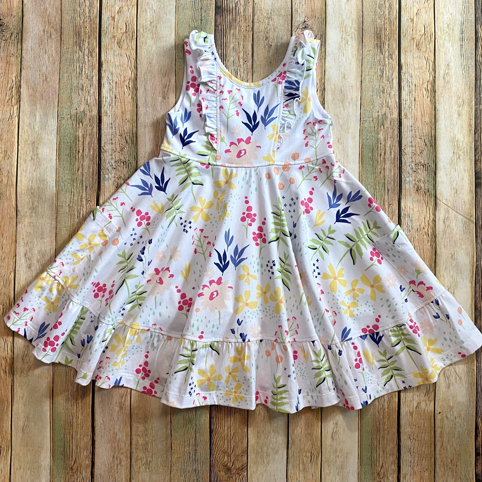 Fresh Cut Floral Twirl Dress