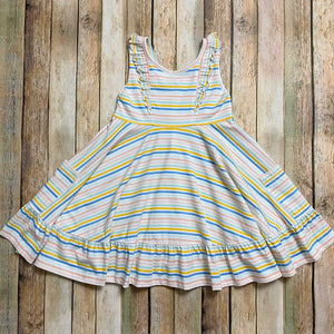 Summer Stripes Twirl Dress